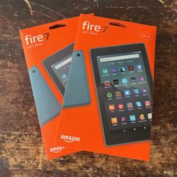 2 Brand New Amazon Fire Tablets