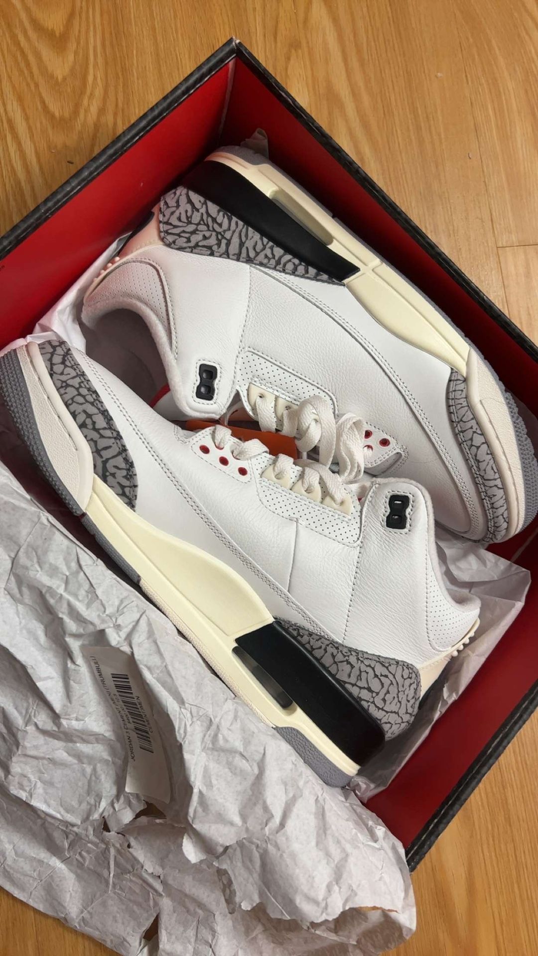 Jordan 3 White Cement