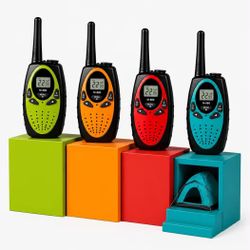 Walkie Talkies 4 Pack for Adults  -NEW (3284/4)