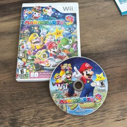 Mario Party 9 Wii Complete Functional Disc + Box + Booklet 