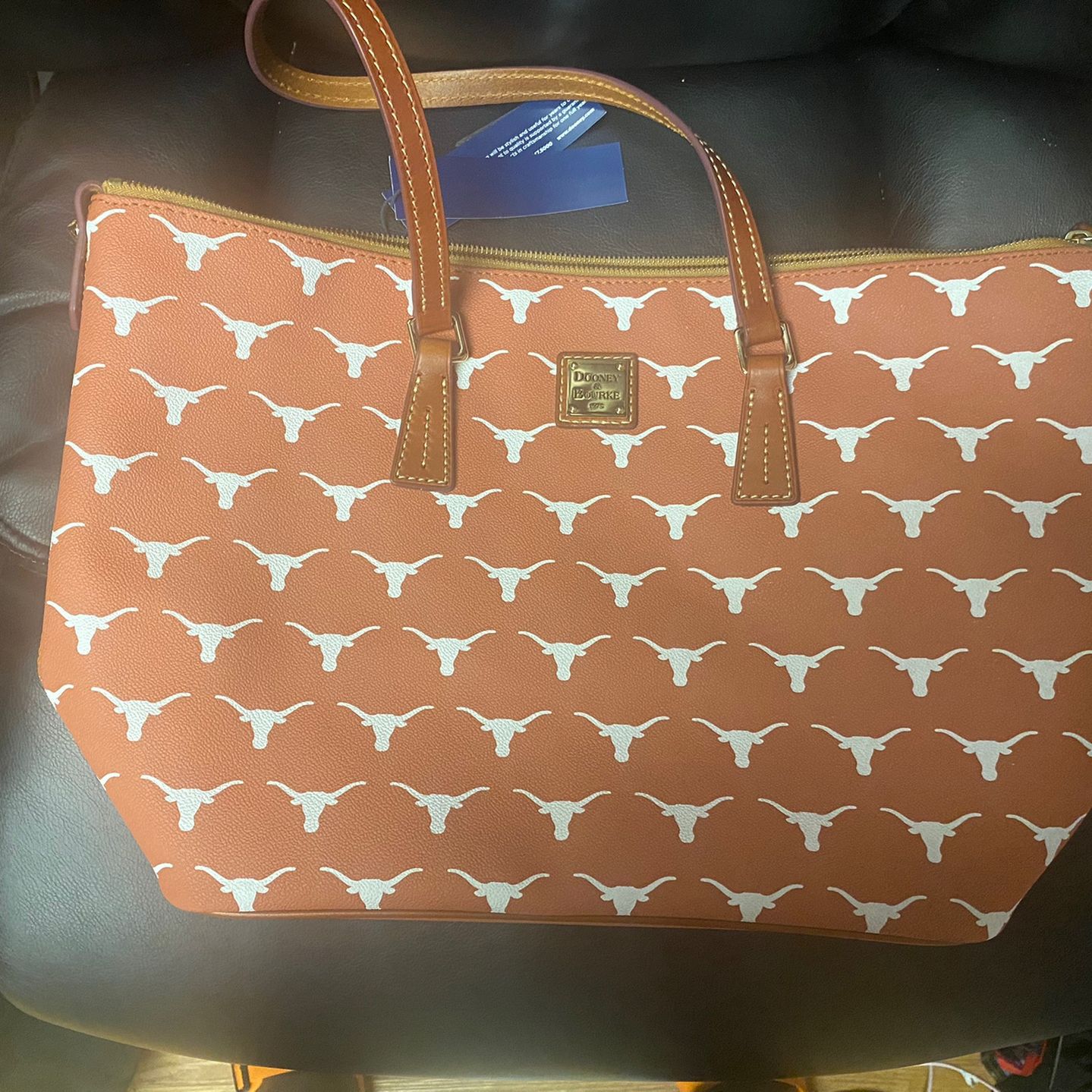 NWT Dooney Bourke Texas Longhorn University Satchel for Sale