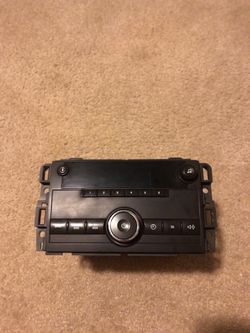 2011 Chevy Silverado radio