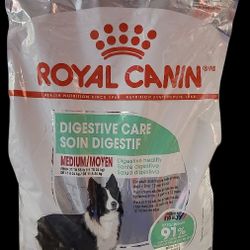 Royal Canin Digestive Care Medium Breed Adult Canine Care Nutrition Dry Dog Food 