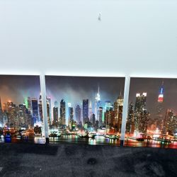 Manhattan Skyline High Quality Wall Hanging