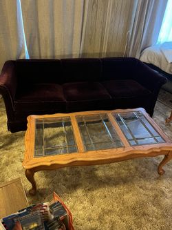 Beautiful Vintage Medium Oak Coffee Table 