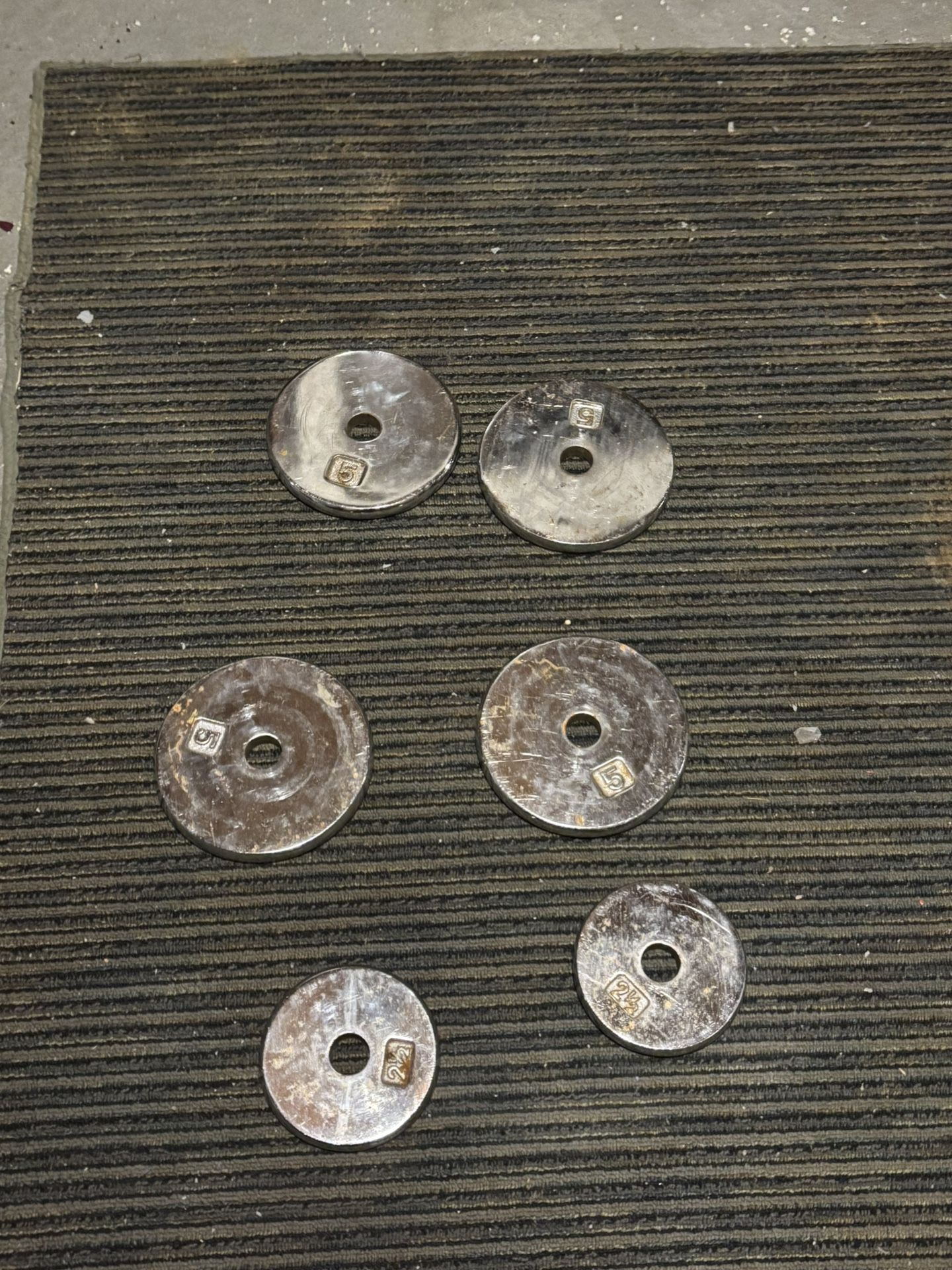 (Skinny Standard Barbell) Weights (25 Pounds Plates All Together