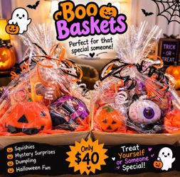 Halloween Boo Basket Gift Set