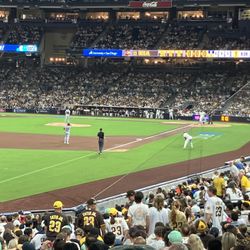 Padres vs Yankees & Nats Front Row On The Rail