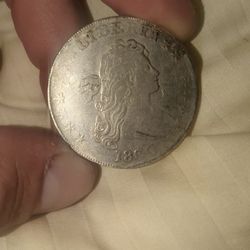 1,800 Liberty Draped Bust Dollar(13arrow Variation) Super Rare Vintage Coin)
