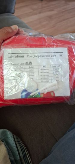Energizing exercise ball