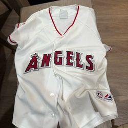 Halloween. Child Size Large. Angels Baseball Jersey