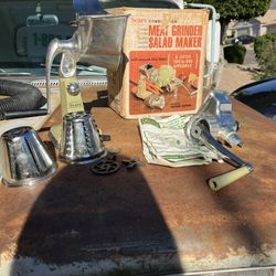 Vintage Sears Meat Grinder & Salad Maker