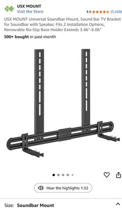 Sound Bar Mount