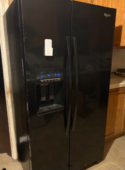 Whirpool Black Refrigerator