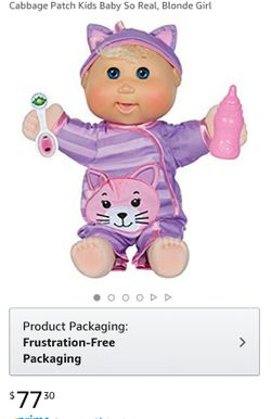 Brand new cabbage patch interactive doll