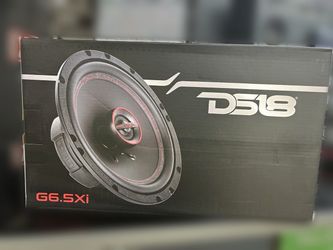 DS18 G6.5Xi 6.5” 2-Way Coaxial Car Speakers