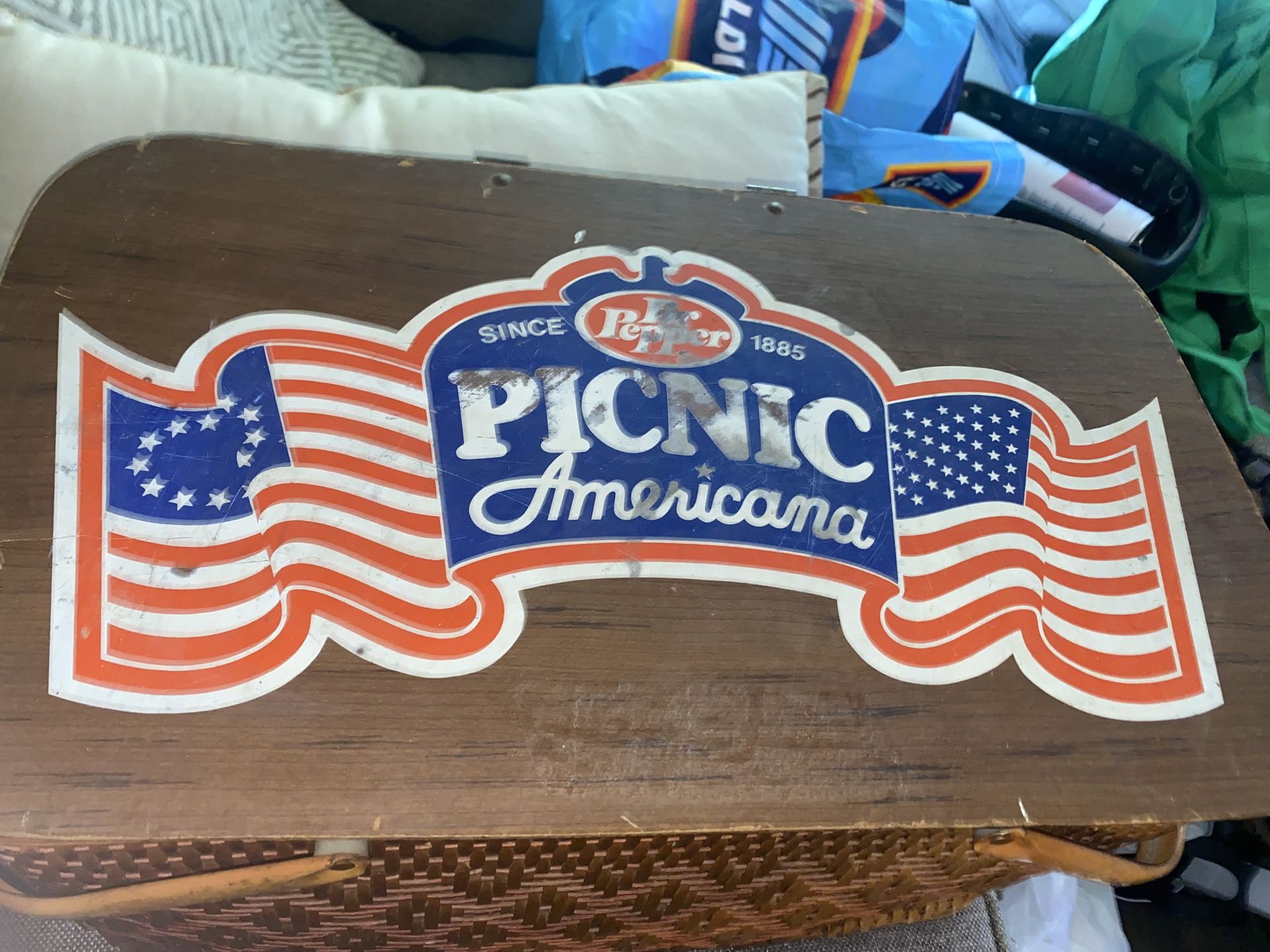 Vintage Picnic Basket