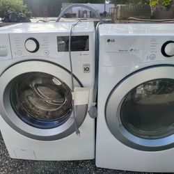 Lg Stackable Washer And Dryer Set 