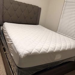 Queen size Mattress And Bed frame