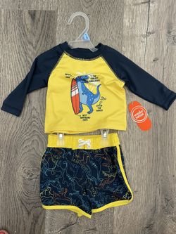 NEW Baby Boy Swimset