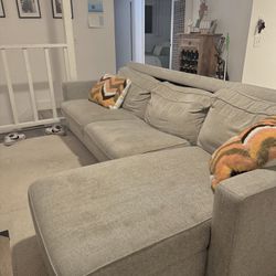 FREE WEST ELM PULL OUT BED COUCH 