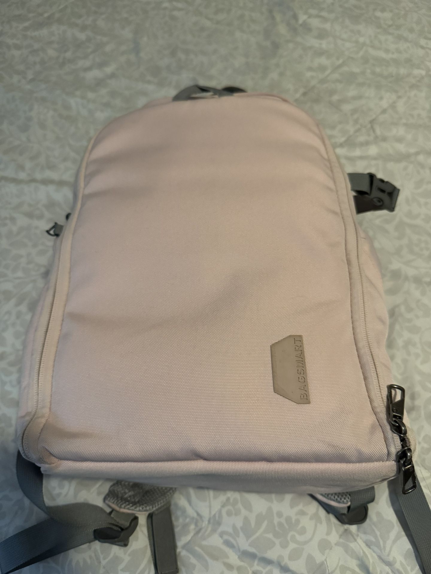Pink Camera Backpack