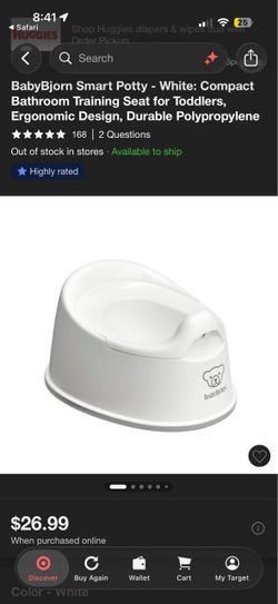 New BabyBjorn Smart Potty Seat