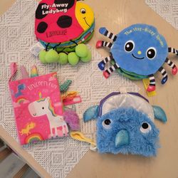 Baby SOFT BOOKS EXC COND SEE DESCRIPTION