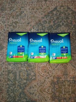 Prevail per-fit Daily Underwear set of 3 packages.