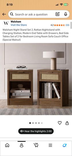 2 Nightstands