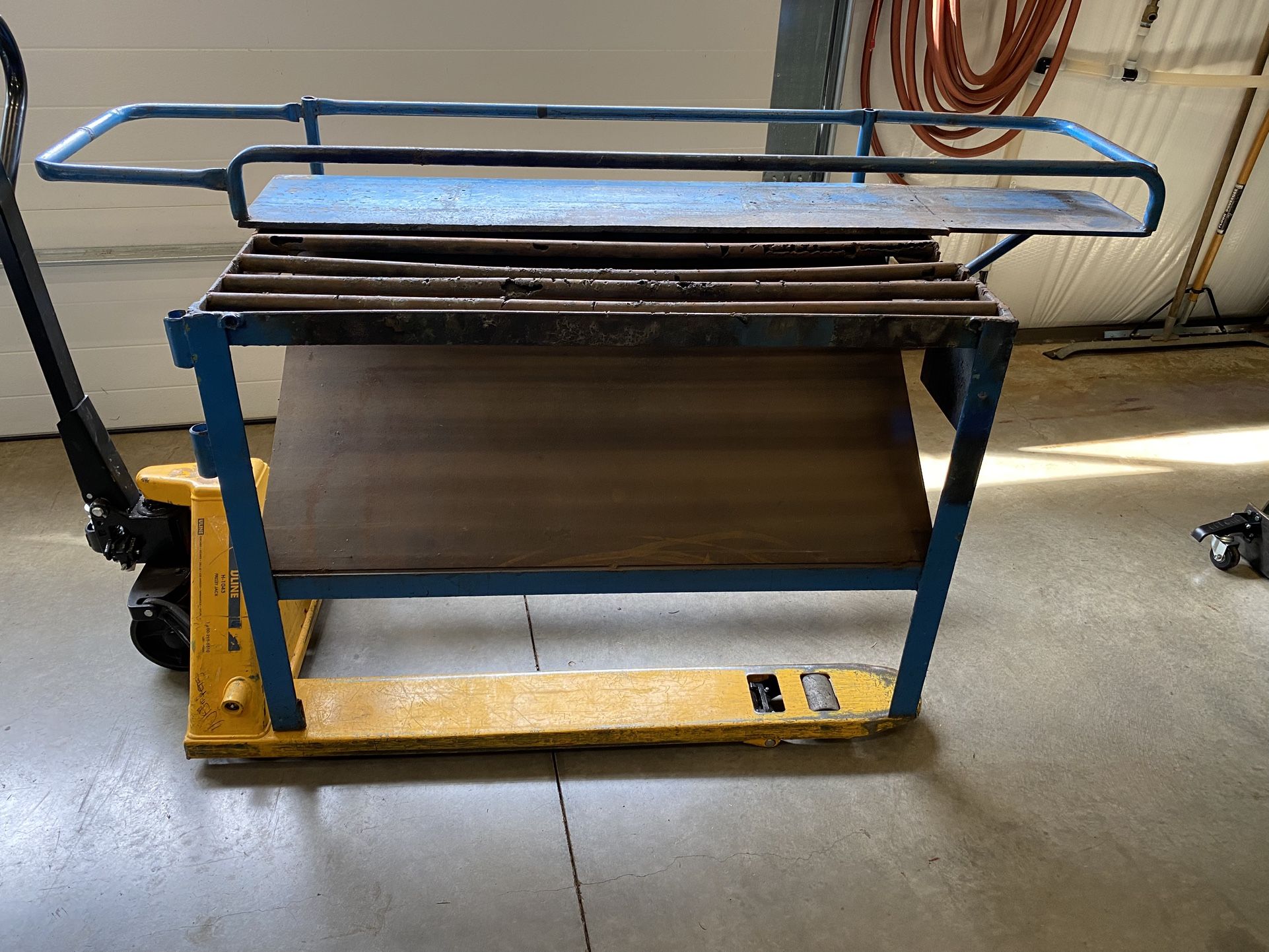 Metal torch/welding table bench