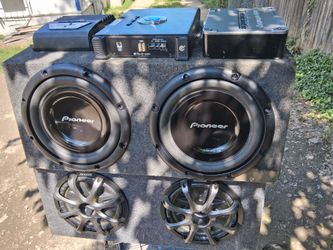 Subwoofers and amps
