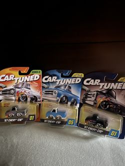 Car Tuned 67’ Chevy C10 Lot Green Light // Hot Wheels // Johnny Lightning // M2