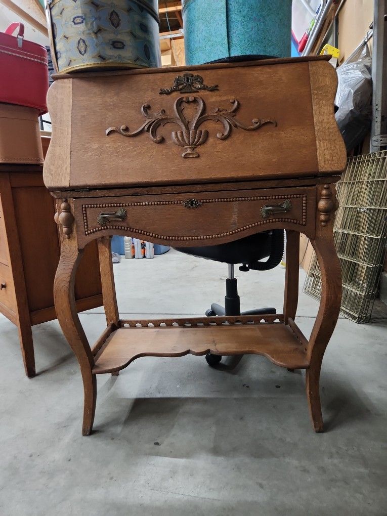 Vintage Real Wood Desk