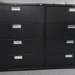 HON 600 Series 4-Drawer Lateral File Cabinet – Excellent Condition