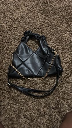 Black Purse with Chain