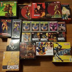 Wolverine statues and busts collectibles