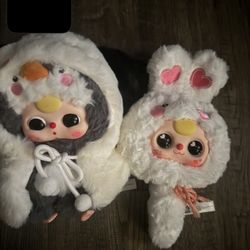 Baby 3 Warrior And Baby Three Bunny Mirror
