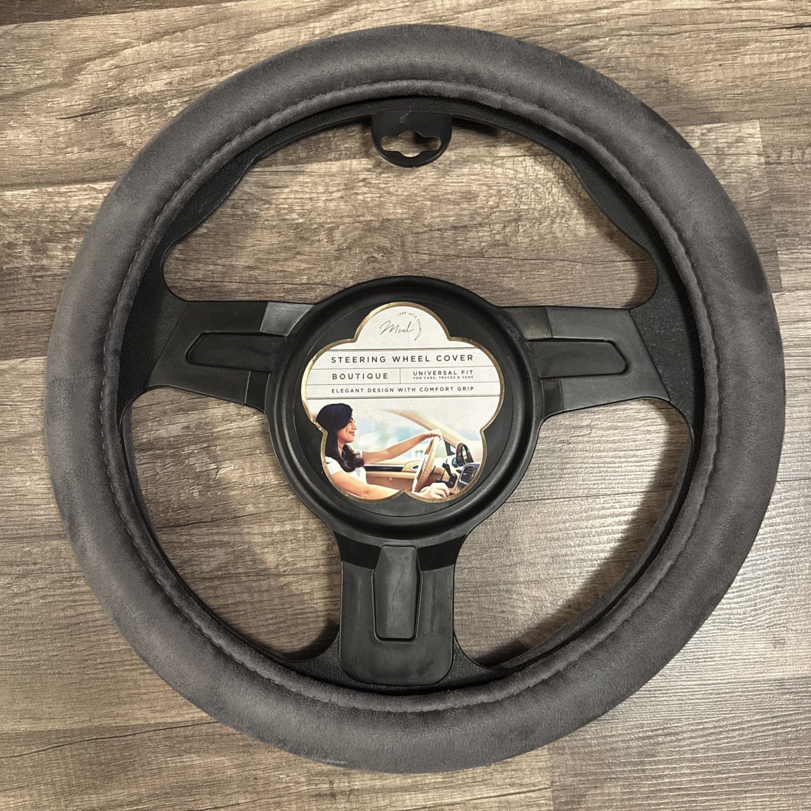 Steering wheel cover