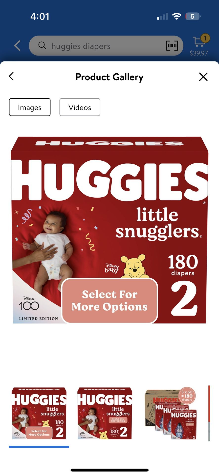 Huggies and Pampers Diapers