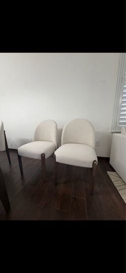 Mathis Brothers Contemporary Dining Chairs – $100 Each