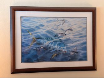 Don Ray Signed Limited Edition Dolphin Mahi-Mahi Fish Print
