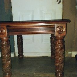 Stylish Real Wood End Table