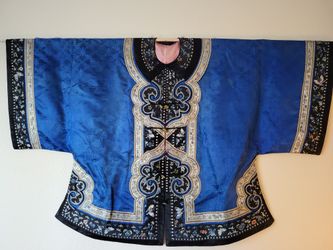 Blue Qing Dynasty Robe/coat