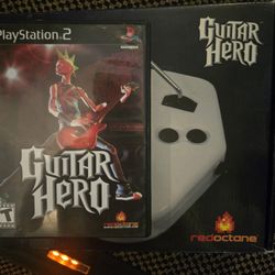 Guitar Hero & Game Bundle For PlayStation 2 (PS2)