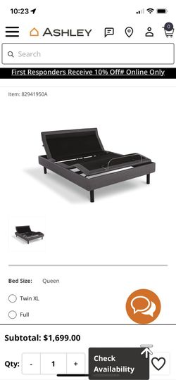 Serta, Mechanical Bed frame And Mattress