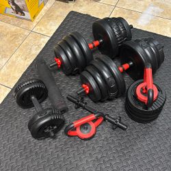Adjustable Set Of Dumbbell 