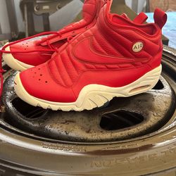 All Red Dennis Rodman Nike