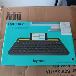 Logitech 42 K480 Bluetooth Multi-Device Wireless Keyboard - Black NIP