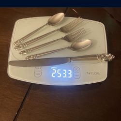 Plata Silverware Sterling International Royal Danish 